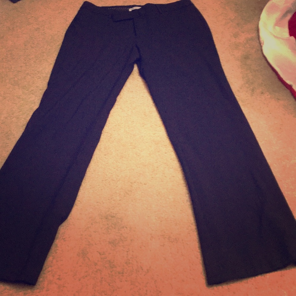 Black slacks